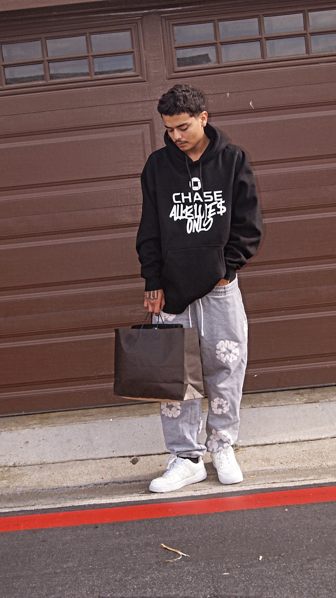 Chase All Blues Only Logo Hoodie