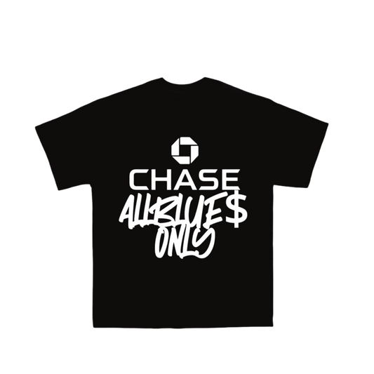Chase All Blues Only Logo Tee