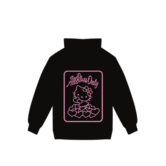 “ABO” Pink Glitter Hoodie